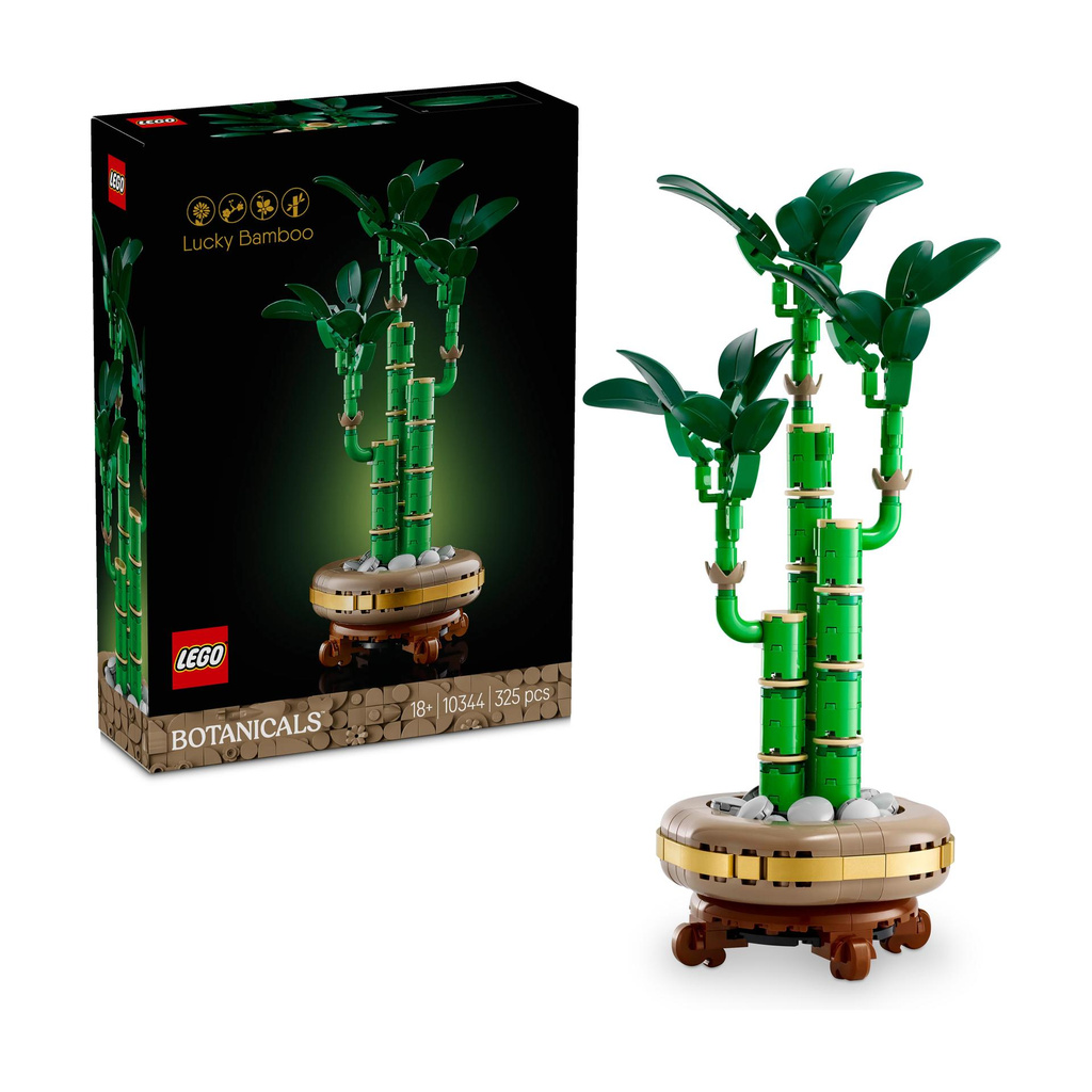 lego botanicals lucky bamboo plant decor 10344 325 blocks