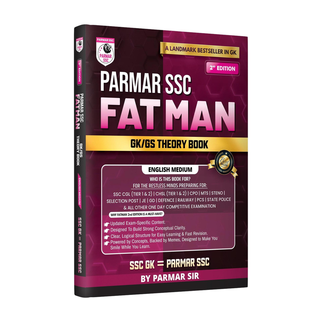PARMAR SSC Fatman | GK/GS Theory Book