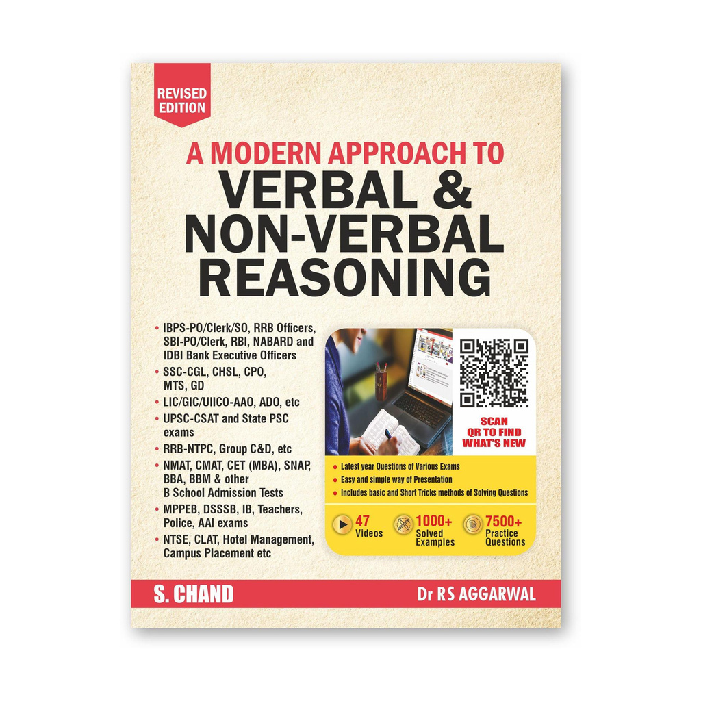 A Modern Approach to Verbal & Non-Verbal Reasoning (English, Paperback, Aggarwal R. S.)