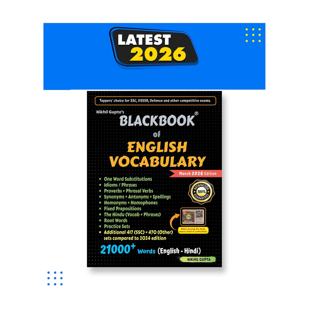 Blackbook of English vocabulary 2026