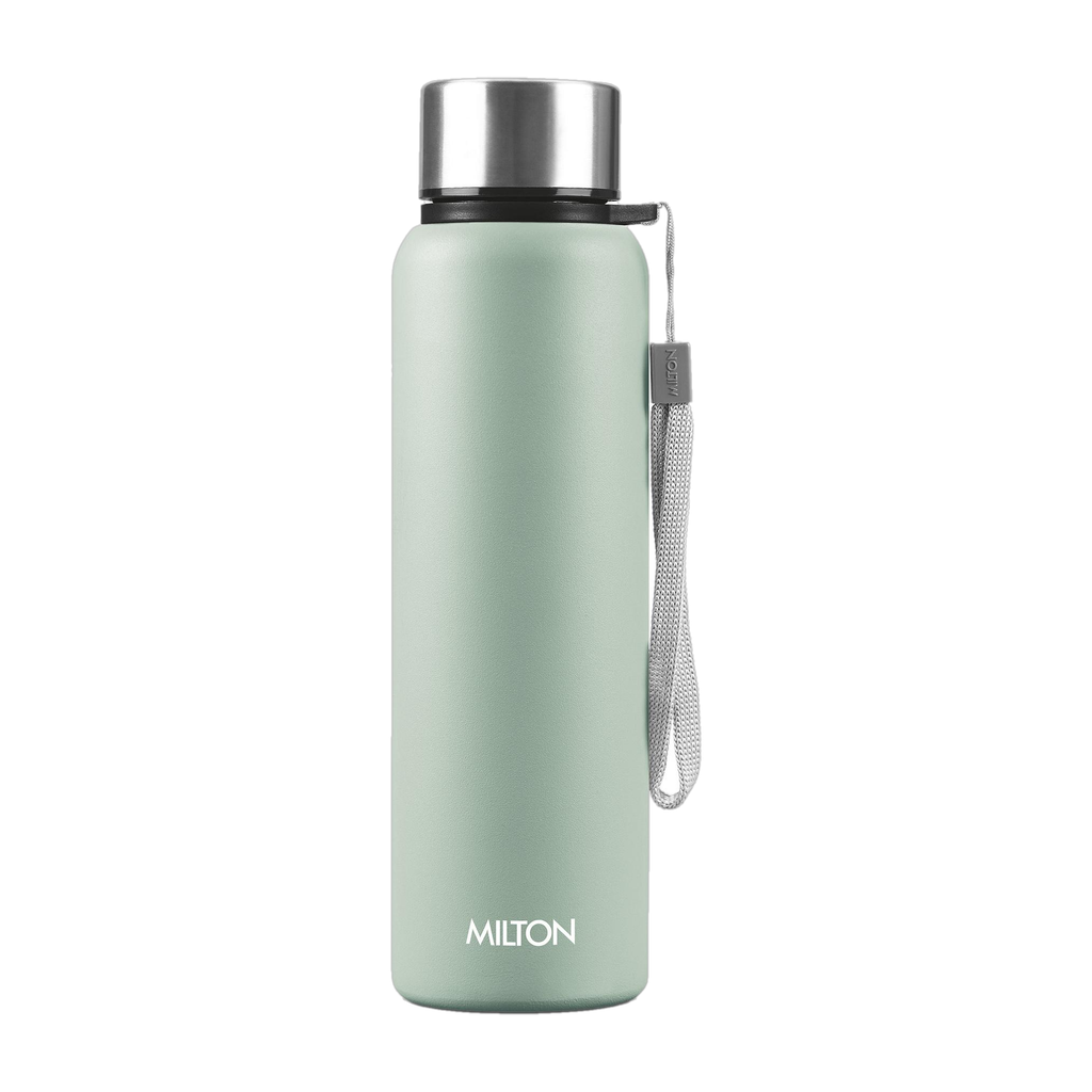 MILTON Brim 1000 Stainless Steel Water Bottle, 875 ml, Light Green 875 ml Steel Bottle