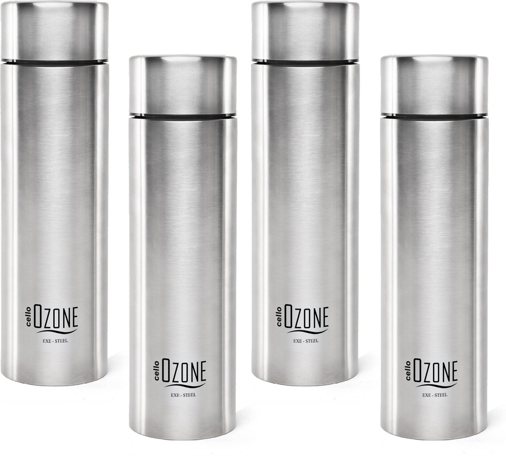 cello Ozone ISI Certified Single Wall Leakproof & Rustproof 1000 ml Stainless Steel Bottle