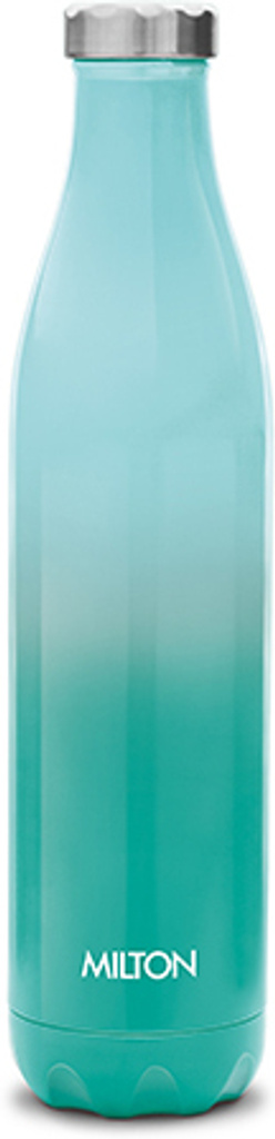 MILTON Prudent 1100 Thermosteel Water Bottle, ISI Certified, 24 Hr Hot and Cold 1 L Steel Flask