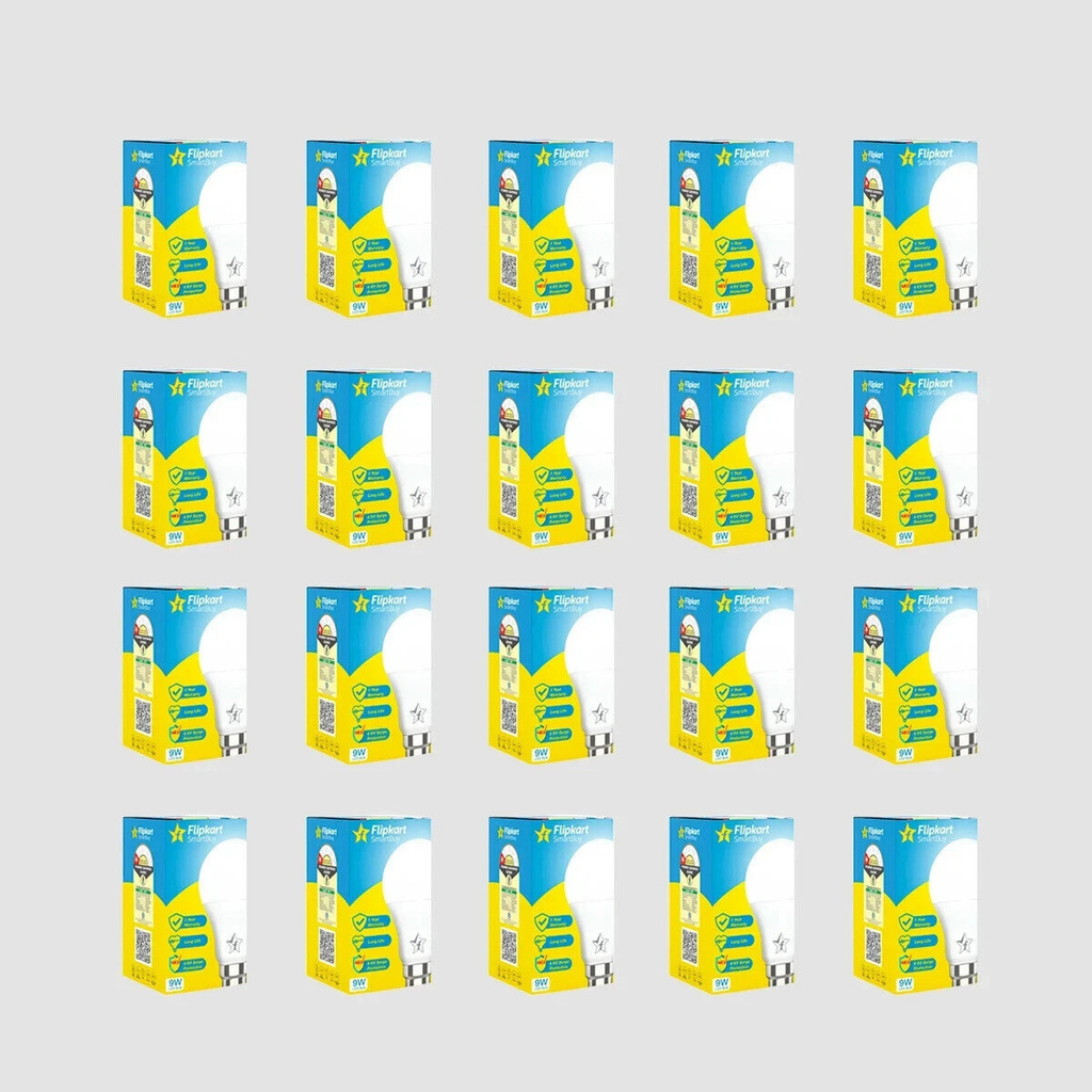 Flipkart SmartBuy 9 w Basic Round B22 LED Bulb