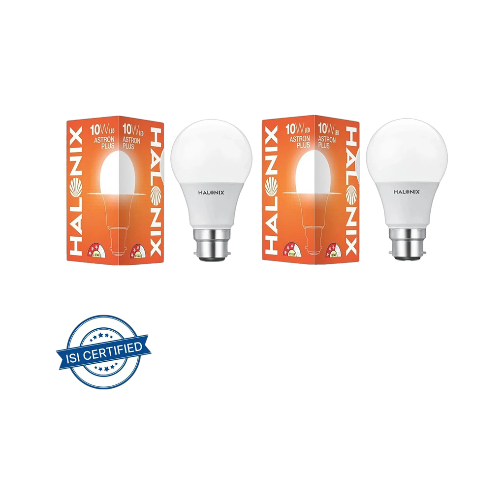 HALONIX 10 W Basic Round B22 LED Bulb