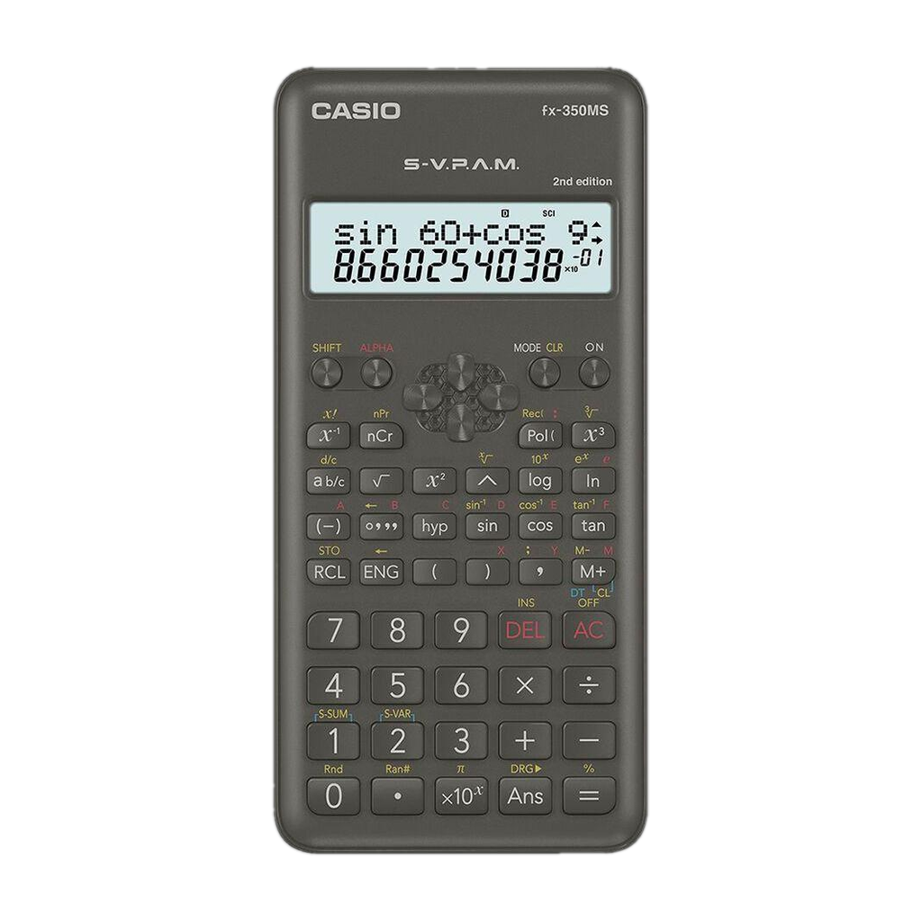 casio fx 350ms 2nd scientific calculator