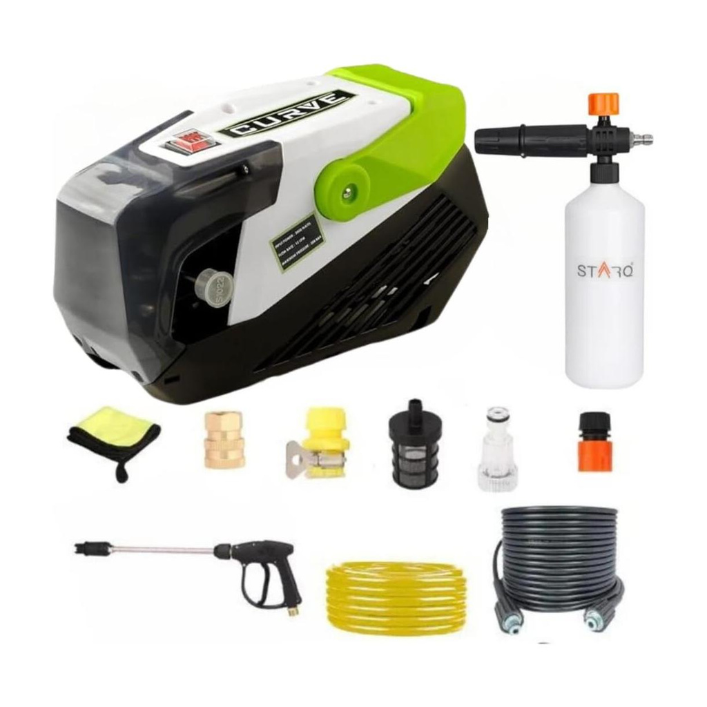 Curve 3000W High Pressure Car Washer (350 Bar, 15L/Min) Pressure Washer
