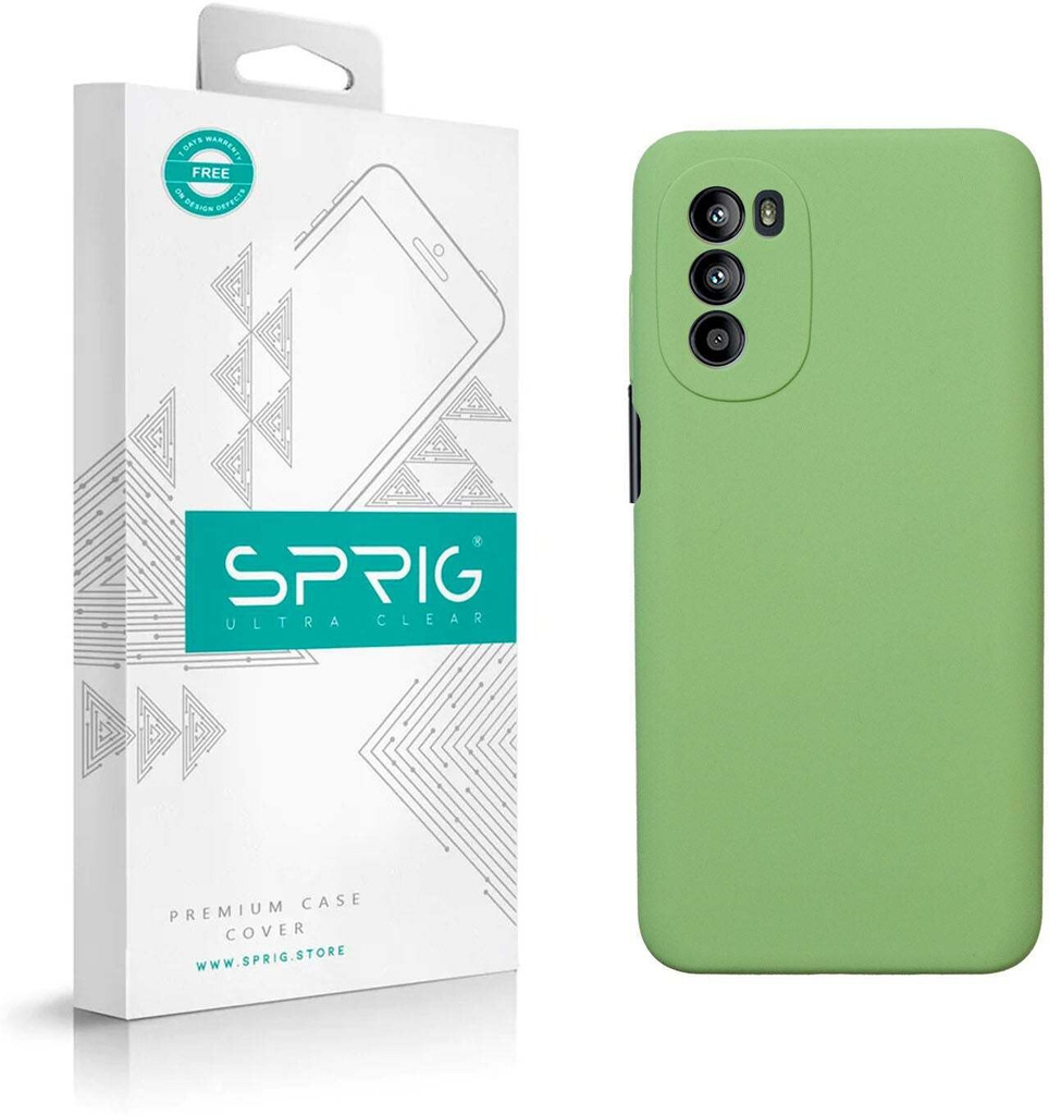 Sprig Liquid Silicone Back Cover for Motorola G62 5G