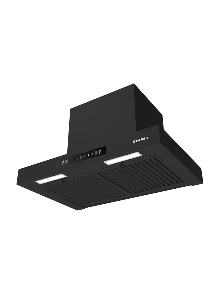 HOOD MARS TC BF BK IN 60 - T 1000 CMH 60 cm Chimney (Wall Mounted, Black)