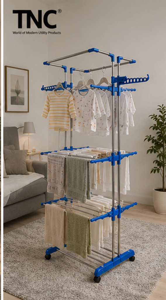 Flipkart SmartBuy Steel Floor Cloth Dryer Stand FSB-001