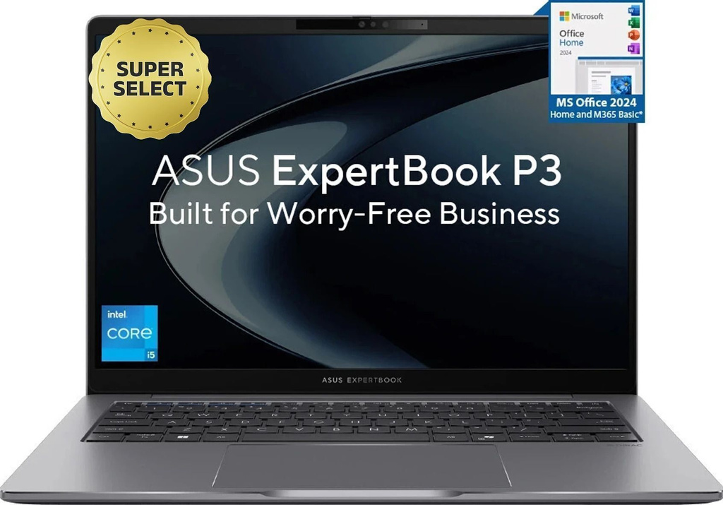 asus expertbook p3 metal high performance processor intel core i5 13th gen 13420h 16 gb 512 gb ssd windows 11 home p3405cva ly0015ws thin light laptop