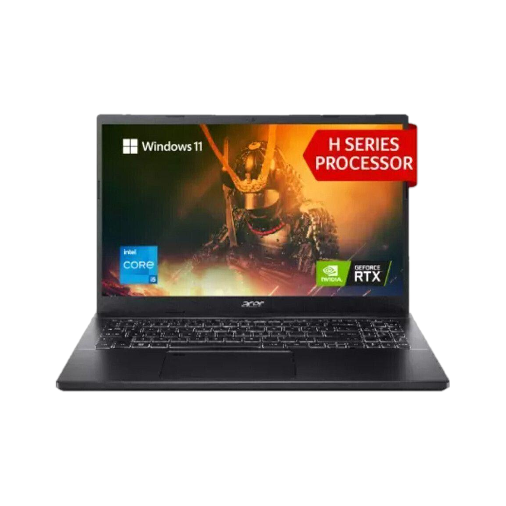 acer aspire 7 intel core i5 12th gen 12450h 16 gb 512 gb ssd windows 11 home 4 graphics nvidia geforce rtx 2050 a715 76g 52h4 a715 76g gaming laptop