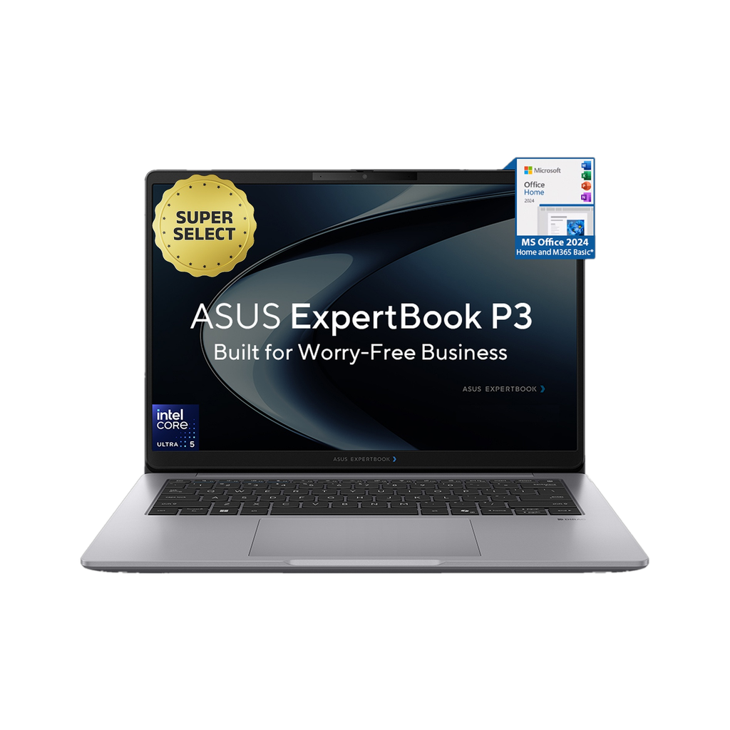 ASUS ExpertBook P3 AI PC with 1 Yr ADP Intel Core Ultra 5 225H - (16 GB/512 GB SSD/Windows 11 Home) P3606CCAP-MB1005WS Laptop
