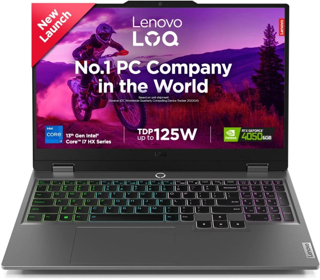 lenovo loq intel core i7 13th gen 13650hx 16 gb 512 gb ssd windows 11 home 6 graphics nvidia geforce rtx 4050 15irx9d2 15irx9 gaming laptop