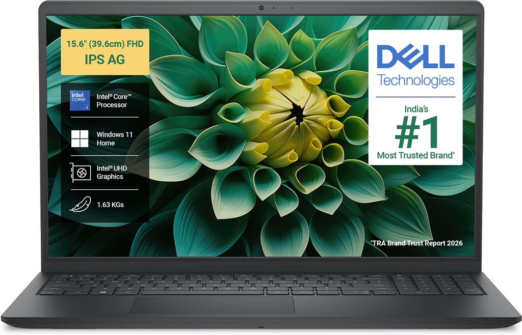 DELL Inspiron 15 (2025) (Core i3 14th Gen) Intel Core 3 100U - (8 GB/512 GB SSD/Windows 11 Home) DC15250 Thin and Light Laptop