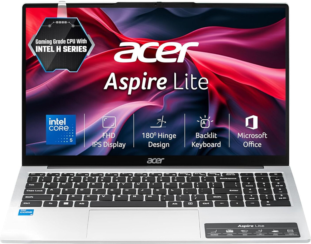 Acer Aspire 15 Lite(i5 14th Gen) Intel Core 5 210H - (16 GB/512 GB SSD/Windows 11 Home) AL15-52H Notebook