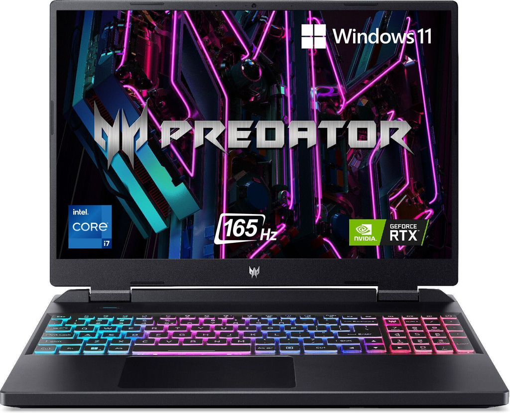 acer predator neo intel core i7 13th gen 13700hx 16 gb 512 gb ssd windows 11 home 6 graphics nvidia geforce rtx 4050 phn16 71 74h1 gaming laptop