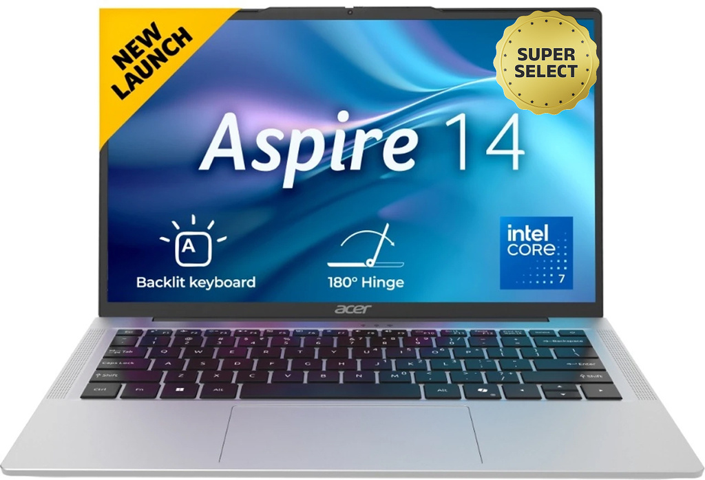 Acer Aspire 14 Intel Core 7 240H - (16 GB/512 GB SSD/Windows 11 Home) AS14H-53 Notebook