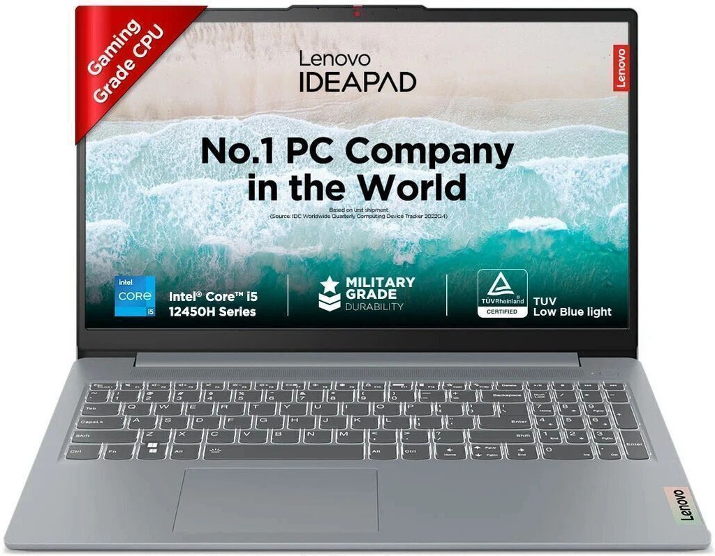 Lenovo IdeaPad Slim 1 AMD Ryzen 3 Quad Core 7320U - (8 GB/512 GB SSD/Windows 11 Home) 15AMN7 Thin and Light Laptop