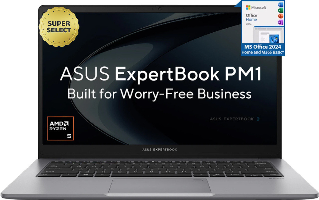 ASUS Expertbook AMD Ryzen 5 Hexa Core 150 - (16 GB/512 GB SSD/Windows 11 Home) PM1403CDA-S60409WS Laptop
