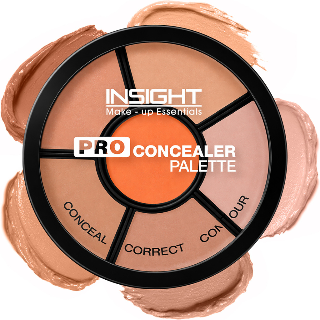 Pro Concealer Palette | Face Makeup Wheel | Waterproof | Satin-Matte Finish Concealer (Concealer, 15 g)