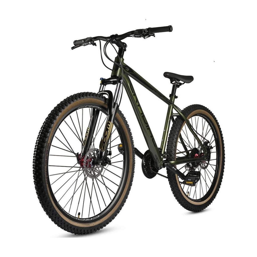 CRADIAC ALPHA PRO|6061 ALLOY FRAME |DUAL DISC|ZOOM LOCKOUT SUSPENSION|shimano gears 29 T (inch) Mountain Cycle