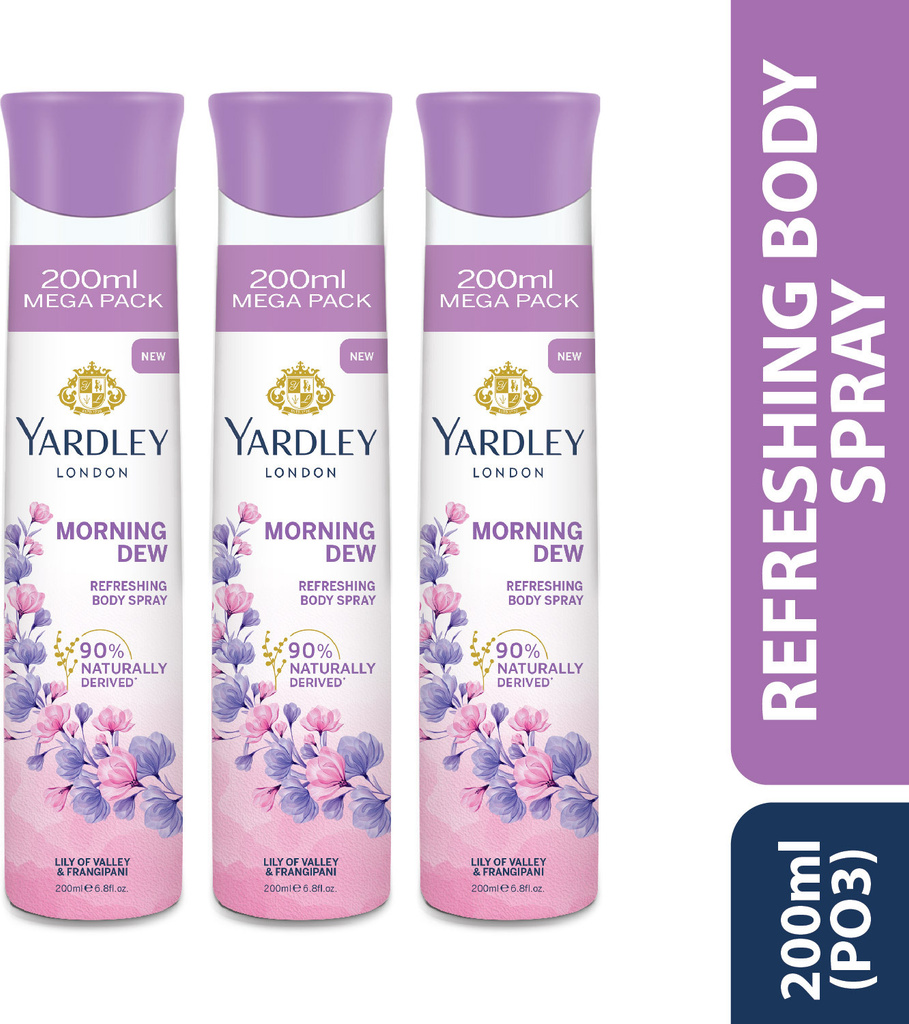 Morning Dew Refreshing Body Spray 200ml Deodorant Spray - For Women…