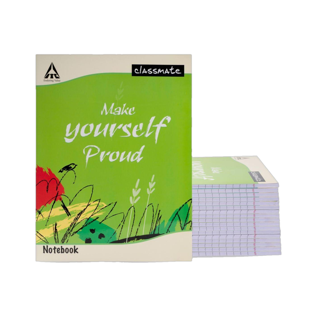 classmate notebook regular single line 120 pages