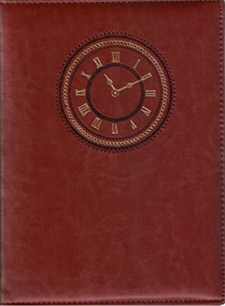 Executive Diary with Monthly & Year Planner, (Size : 25 x 18 cm) Regular Diary Ruled 365 Pages (Tan, Pack of 2)