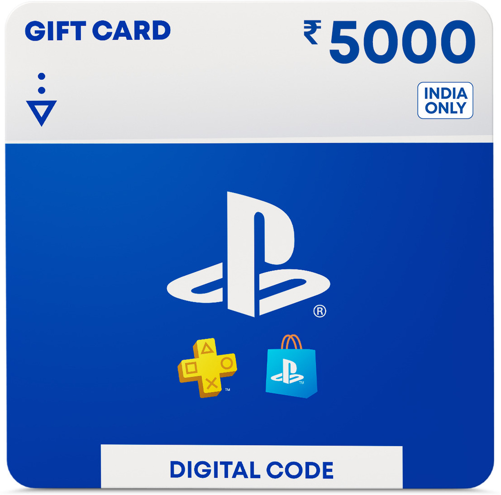 Sony Interactive Entertainment Europe Rs.5000 PlayStation Store Gift Card (Digital Voucher - Delivery on Email)