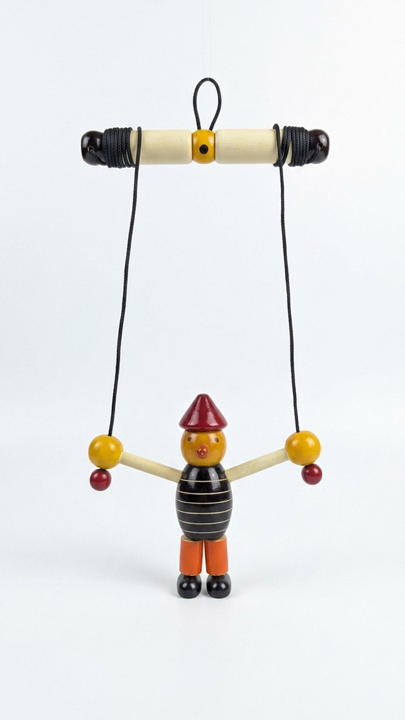 Wooden Joker Up-Downs (Black)