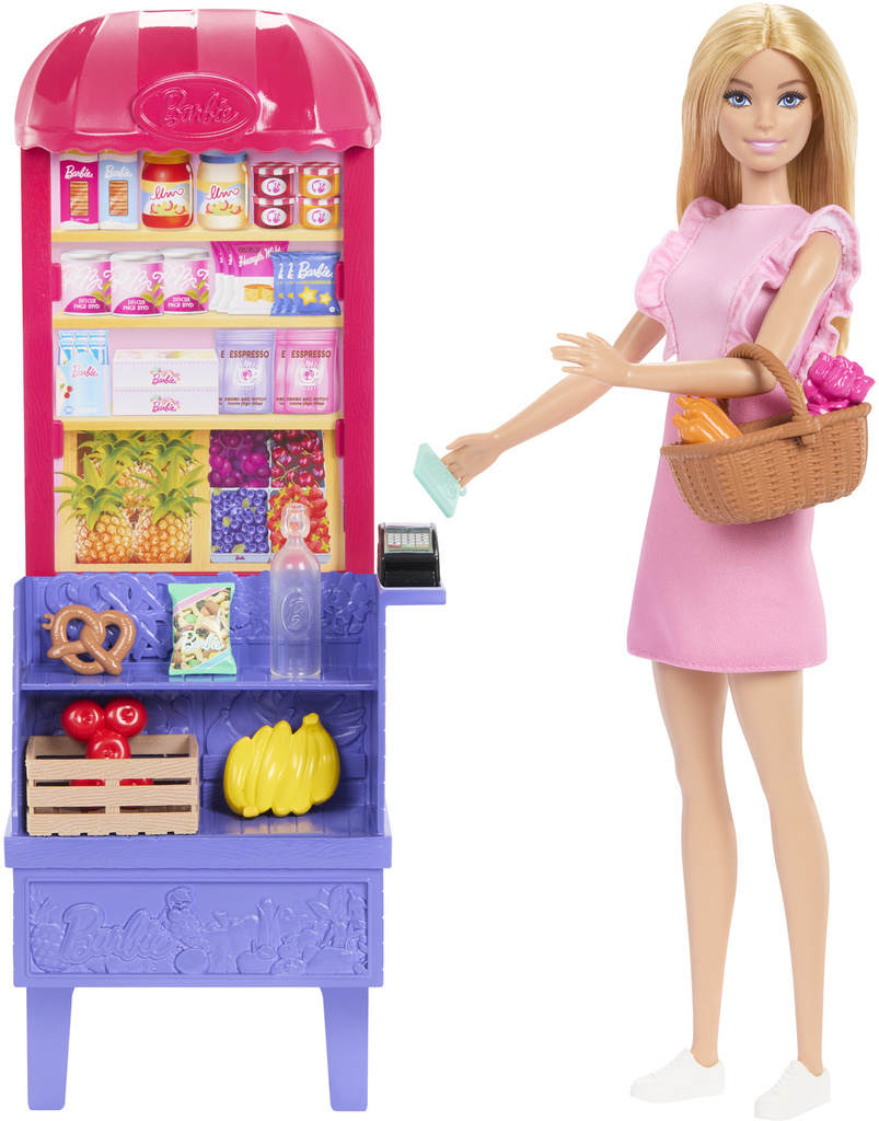 barbie teresa recipe friendship malibu market doll playset 11 accessories