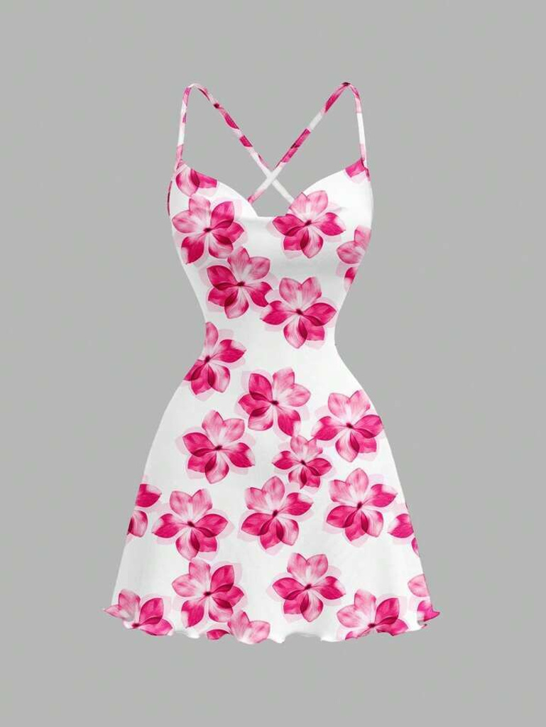 Dgreen Women Bodycon White, Pink Above Knee/Mid Thigh Length Dress