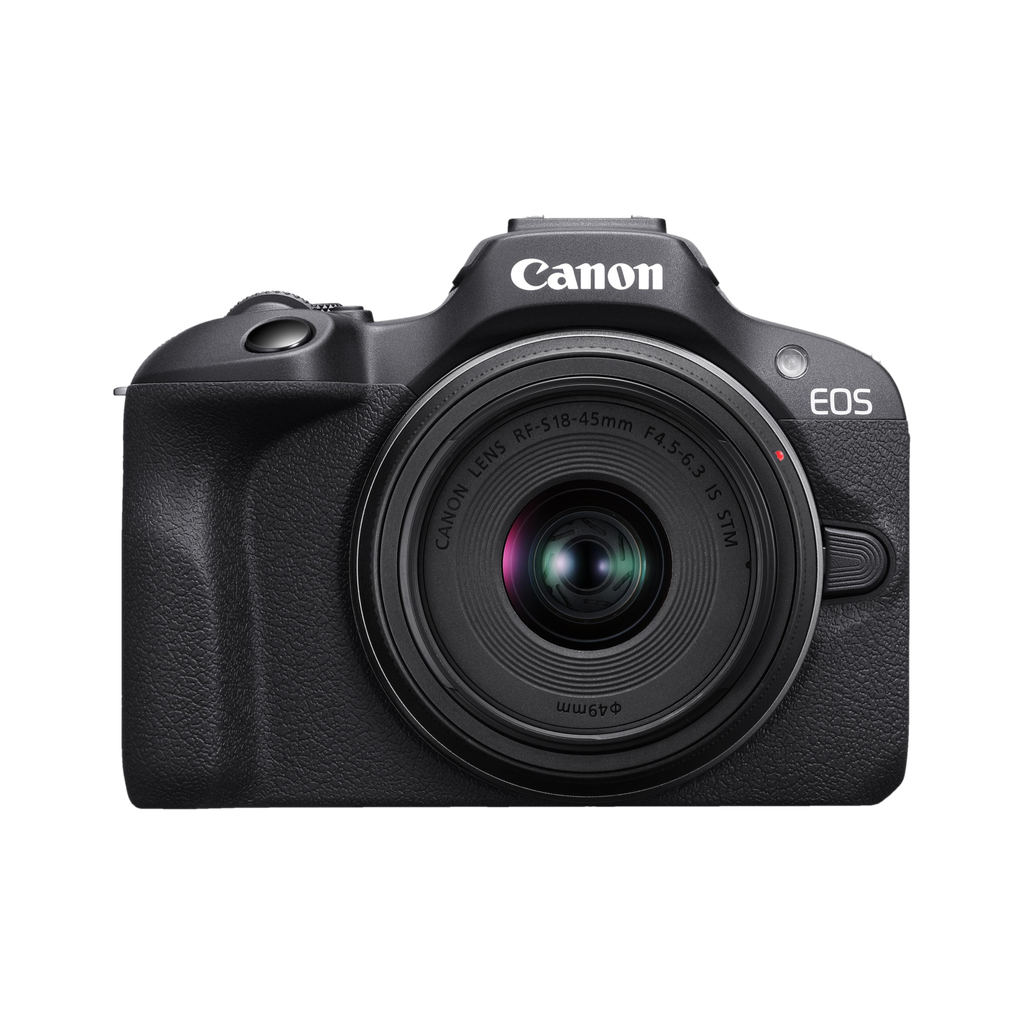 Canon EOS R R100 Mirrorless Camera RF-S 18-45mm f/4.5-6.3 IS STM