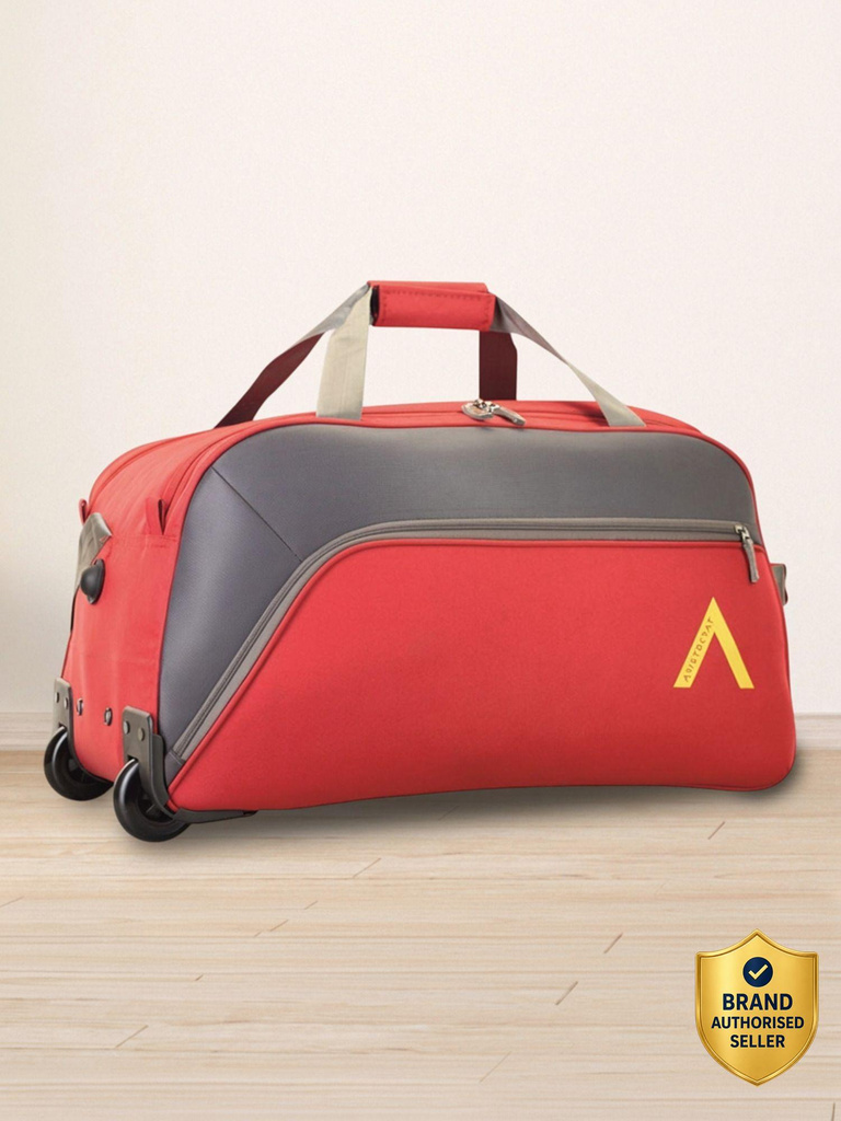 61 L Strolley Duffel Bag - VOLT NXT DFT 65 - Red - Large Capacity