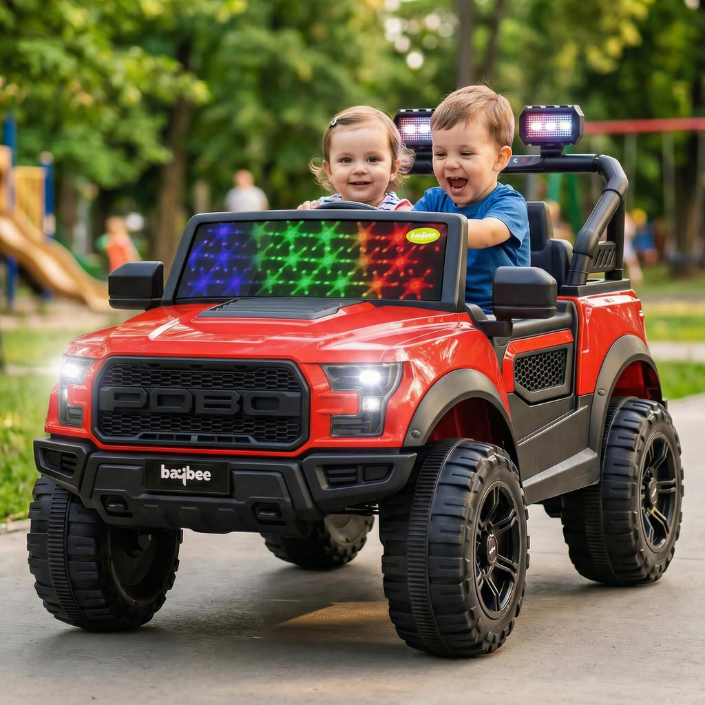 baybee Bronco Baby Battery Operated Jeep for Kids, Electric Ride on with Light & Music Jeep Battery Operated Ride On