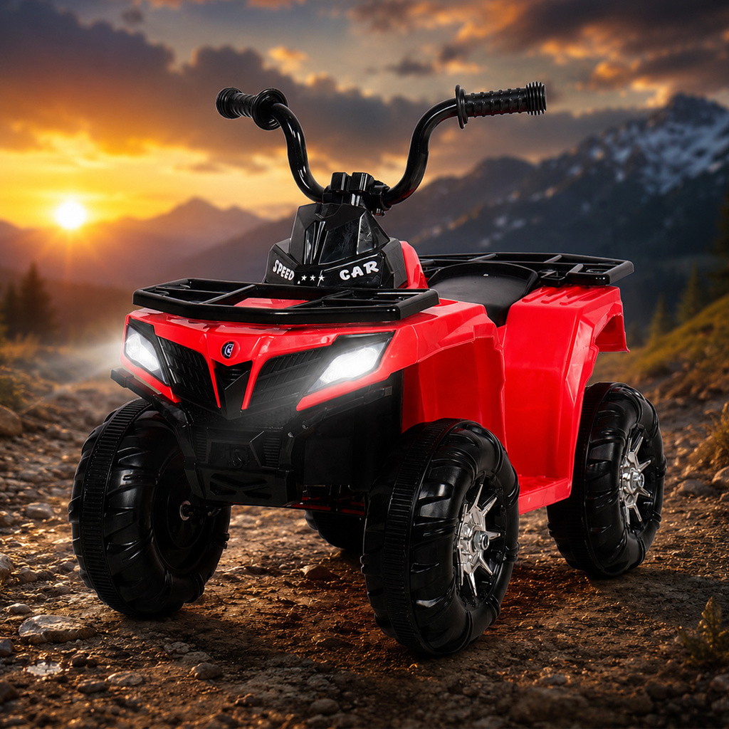 LITTLE RIDES Baby Electric Bike | Rechargeable with LED Lights, USB, Music | ATV Dirt Bikes Bike Battery Operated Ride On