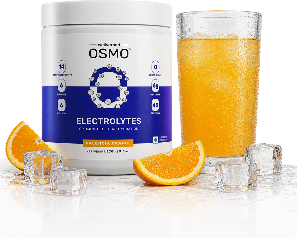 Wellversed OSMO Electrolyte Blend with Taurine & Vitamins | Cramp Relief and Rapid Hydration Drink
