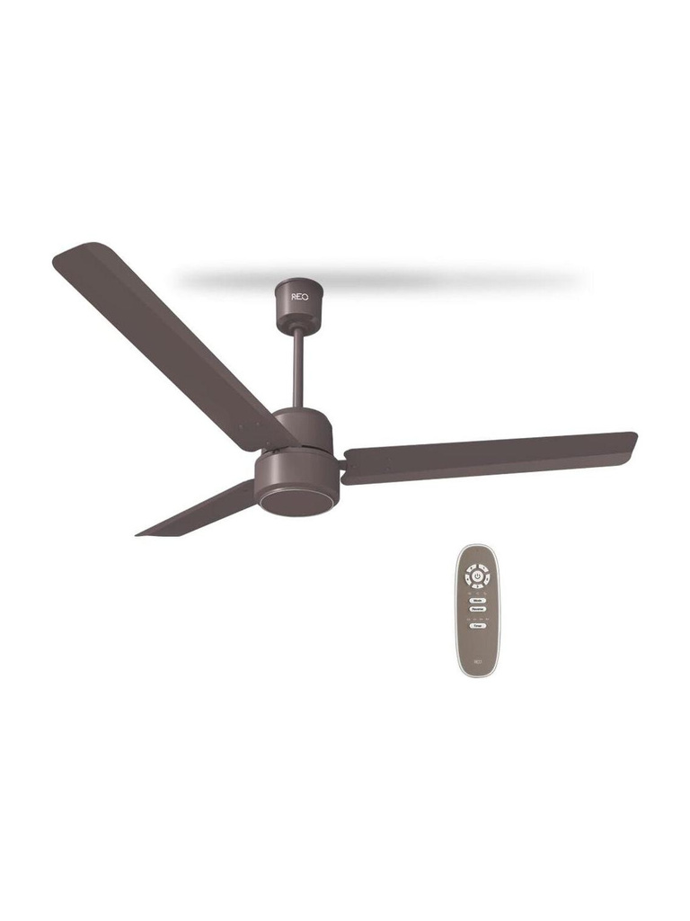 Reo by Havells Unnovate|Remote Controlled|Reverse Rotation Mode| Timer Setting| Low Noise with 2 Year Warranty BLDC Motor 1200 mm Ceiling Fan