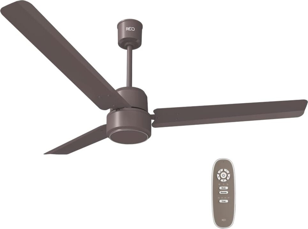 Reo by Havells Unnovate|Remote Controlled|Reverse Rotation Mode| Timer Setting| Low Noise with 2 Year Warranty BLDC Motor 1200 mm Ceiling Fan