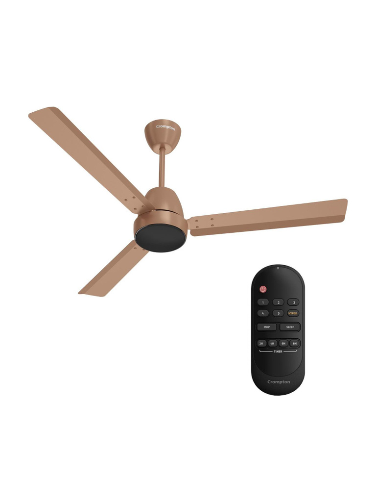 Crompton Energion Nucleoid | BLDC Technology | Remote Control | High Air Delivery with 4 Year Warranty Energy Saving 1200 mm Ceiling Fan