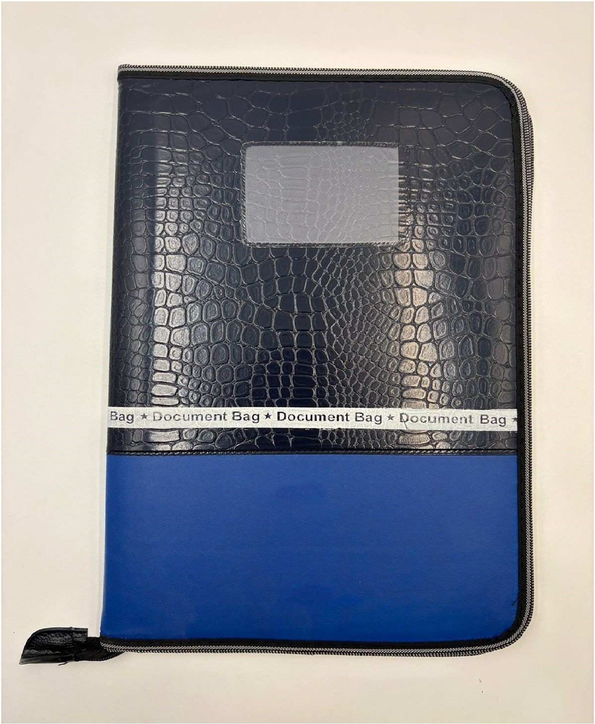 Eclet Leather Multipurpose Professional File Folders for Certificates, Documents Holder, Document Bag, Portfolio, Executive File Legal Size Documents Holder with 20 Sleeves