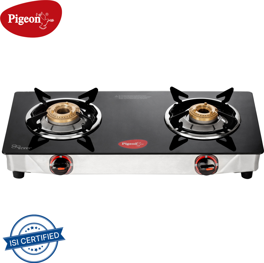 pigeon popular cooktop glass manual gas stove