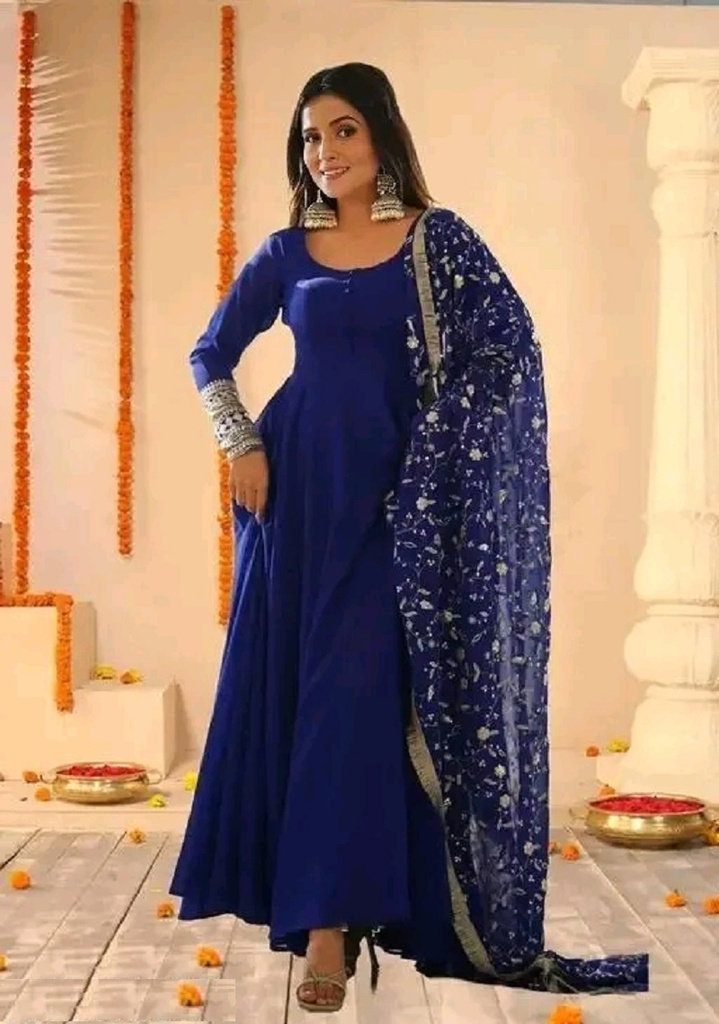 PERONICA FASHION Anarkali Gown