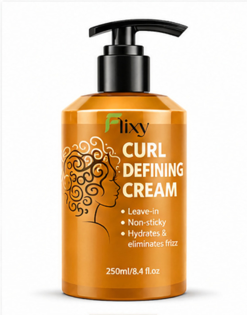 FLIXY Curl Defining Cream 250ml Hair Curler
