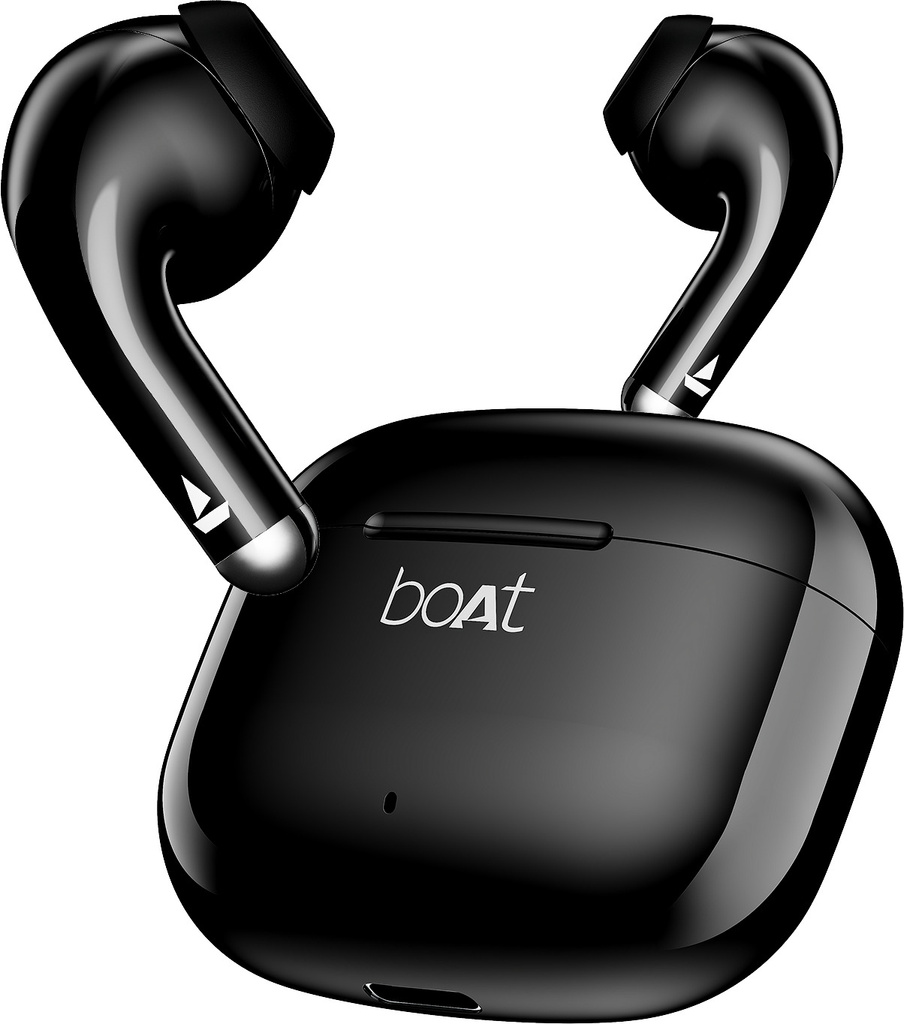 boat airdopes 101v2 flex fit tips 13mm drivers stream ad free music via app support bluetooth