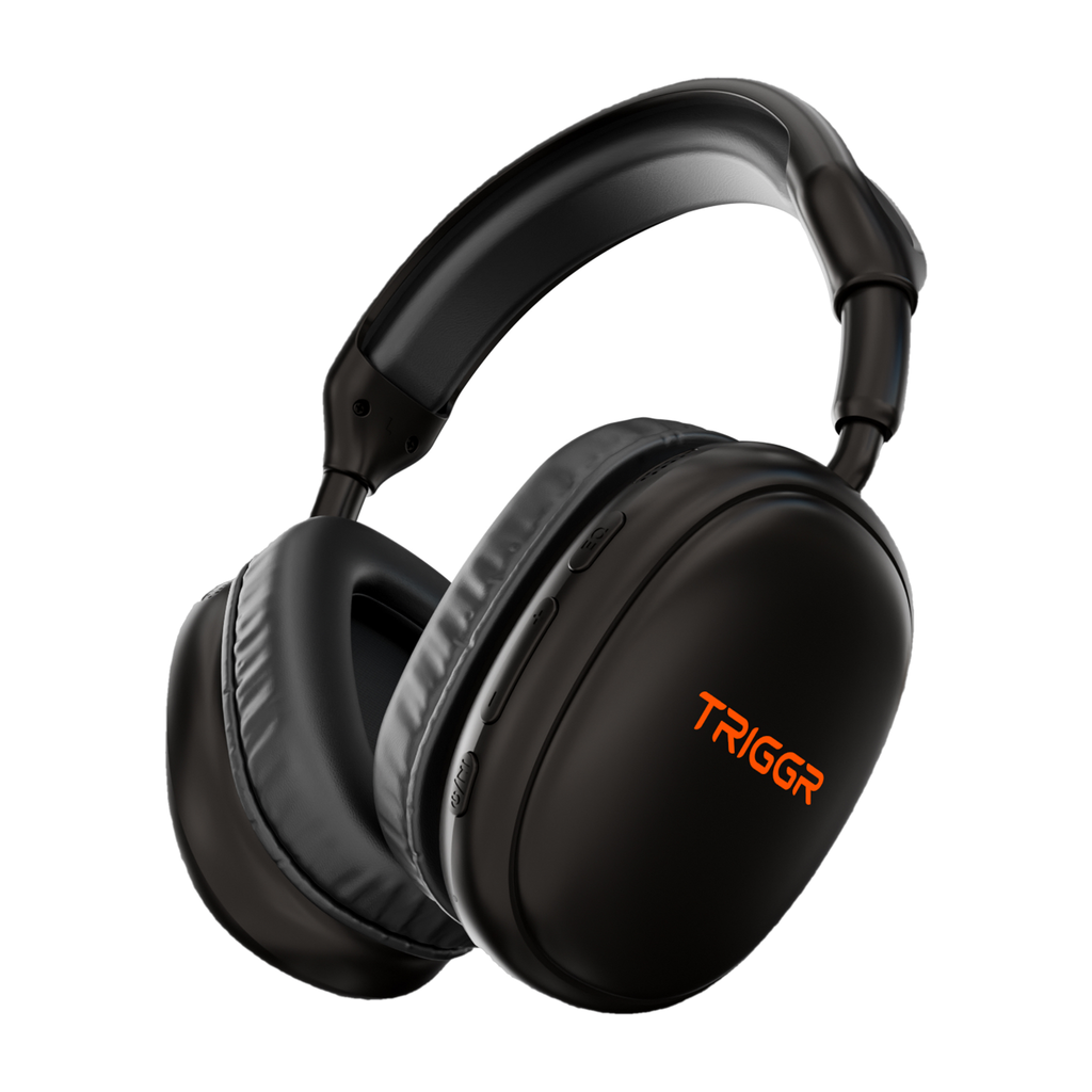 TRIGGR Punkheadz Z1 with 50H Battery, 3EQ Modes, Dual Pairing, Matte Finish, ENC, v5.4 Bluetooth