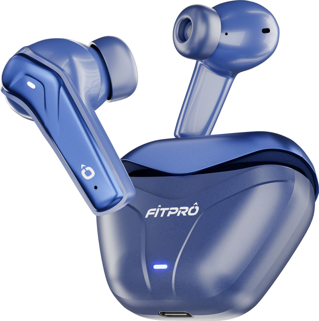 Fitpro X-FLIPPODS True Wireless Earbuds with Deep Bass & Built-in Mic Bluetooth