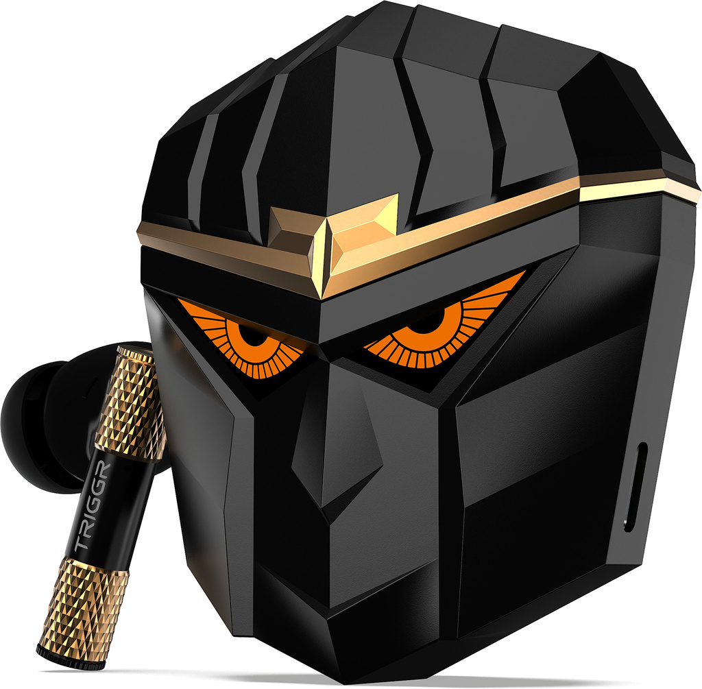 TRIGGR Wukong 35dB ANC, 4-mic ENC, Dual Pairing, 60H Battery, Monkey-king Design, v6.0 Bluetooth