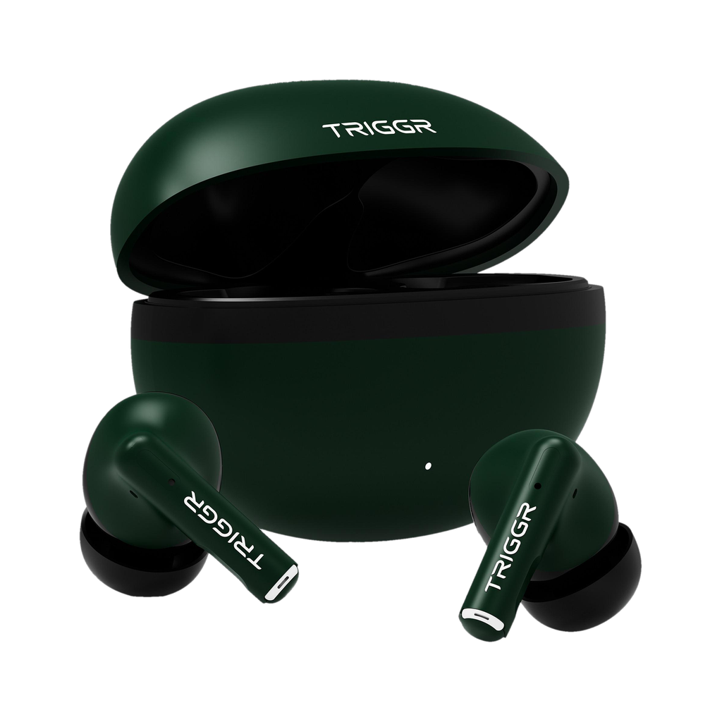 TRIGGR Ultrabuds N5 with Latest BT v6.0, 40Hr Playtime, 13mm Dynamic Drivers, Rich Bass Bluetooth
